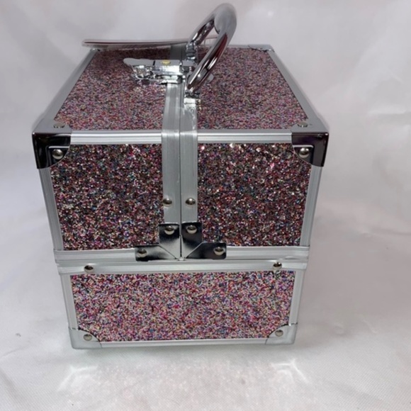 Caboodles Bags Rare Multi Glitter Caboodle Train Case Poshmark